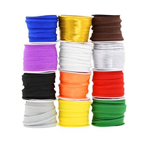 Mandala Crafts – wholesale Craft supplies – Mandala Crafts 55 Yards Maxi Piping Trim with Welting Cord - 1/2 Inch Maxi Piping Bias Tape for Sewing - Lip Cord Trim by The Yard for Upholstery Trimming12