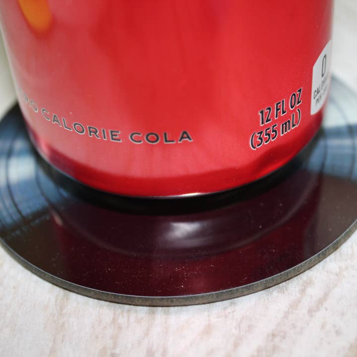 Raven Design - Wholesale Coasters - Queen Retro Record// 3.57 inch Round Coaster1