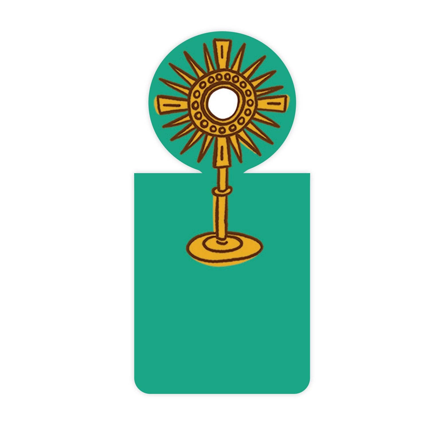 Catholic Family Crate® - Wholesale Bookmark - Adoration (Monstrance) Magnetic Bookmarks5