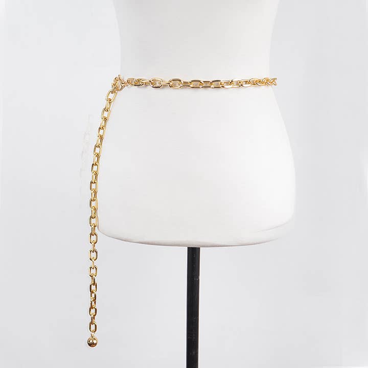 3AM BY H&D ACCESSORIES - Vendita all'ingrosso Cintura - Donna - Cintura Chainlink extra lunga PB7771