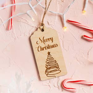 Christmas Wood Gift Tags,wooden Gift Tags,christmas Tags,gift Decors,christmas  Gift Wrapping,laser Cut Wood Tags,gift Tags, Custom Gift Tags 