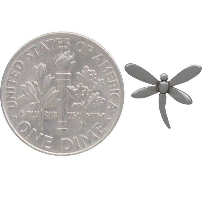 Nina Designs – Engroshandel Ørestikkere – Sterling sølv eller bronze Dragonfly Post øreringe 9x10mm4