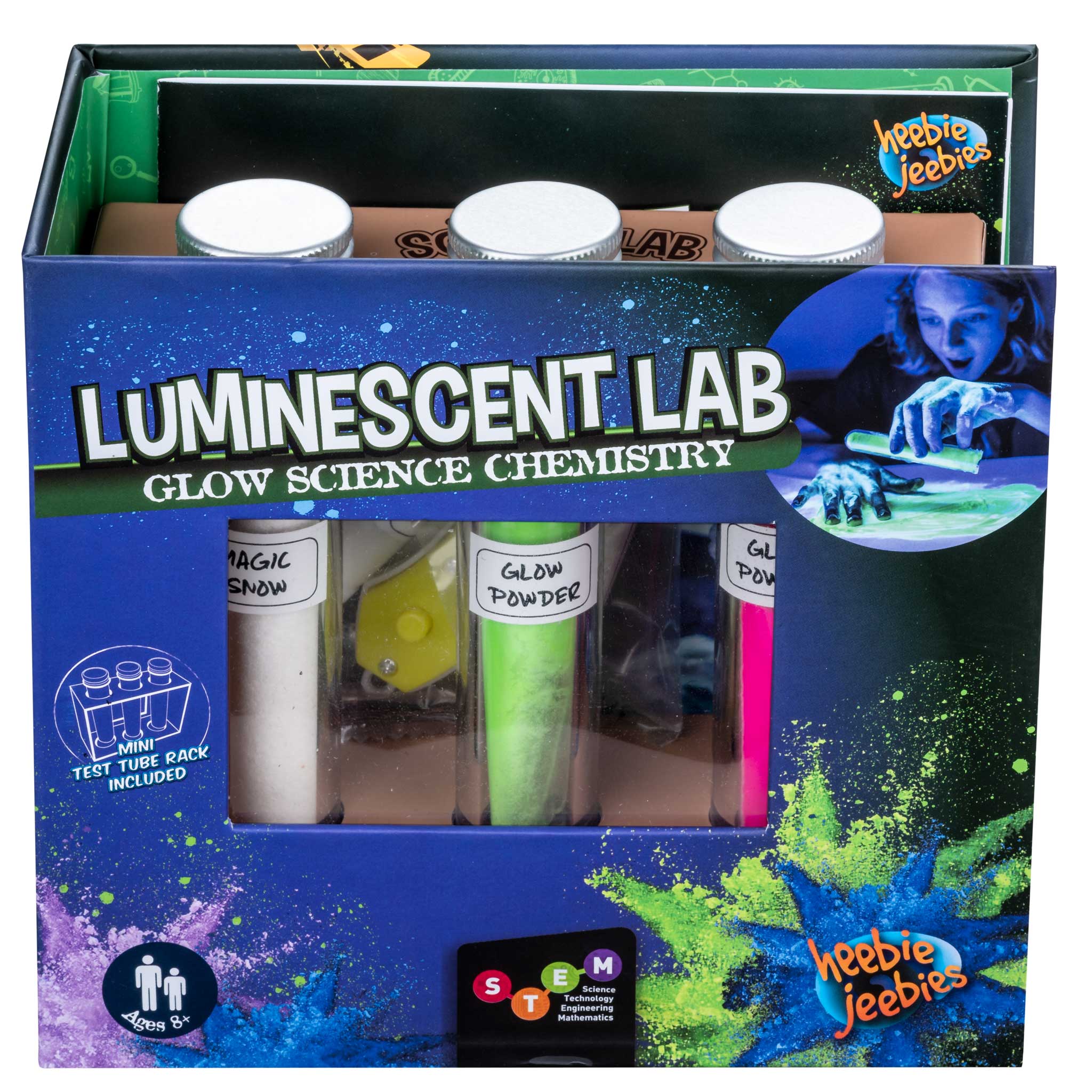Heebie Jeebies USA - Wholesale DIY Craft Kit - Kids - Luminescent Lab Glow Science Chemistry7