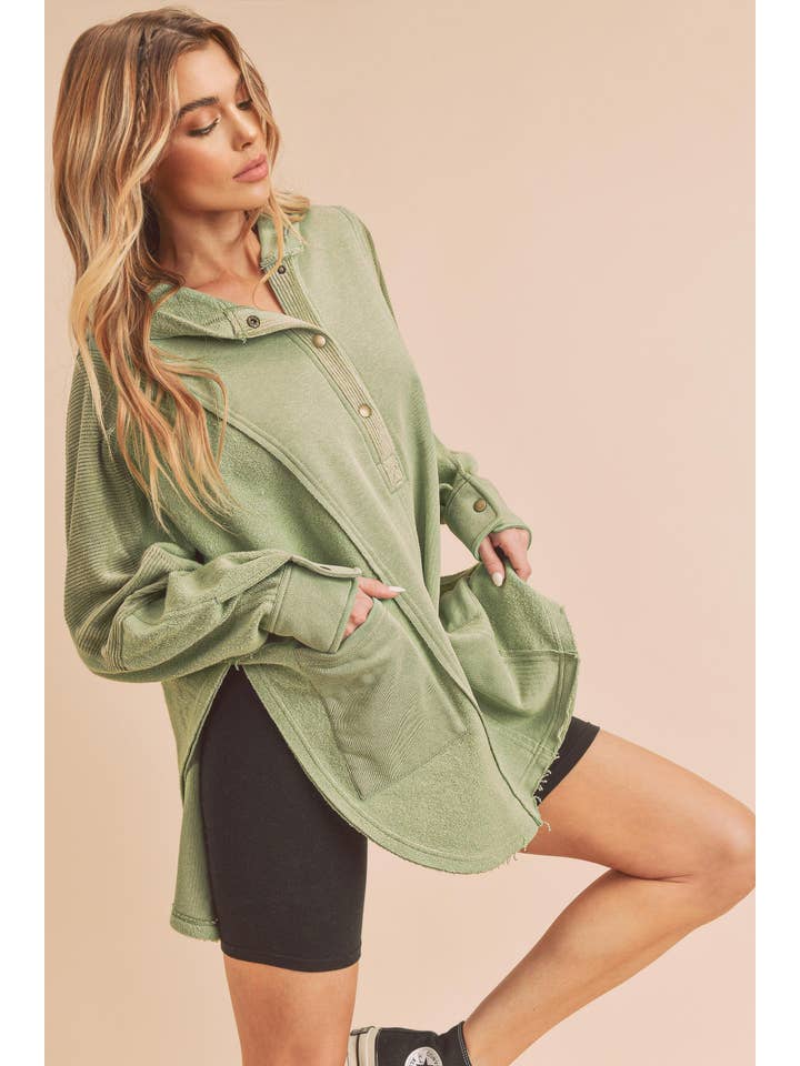 AEMI + CO - Wholesale Sweatshirt - Women's - 545AK Dove Pullover 14