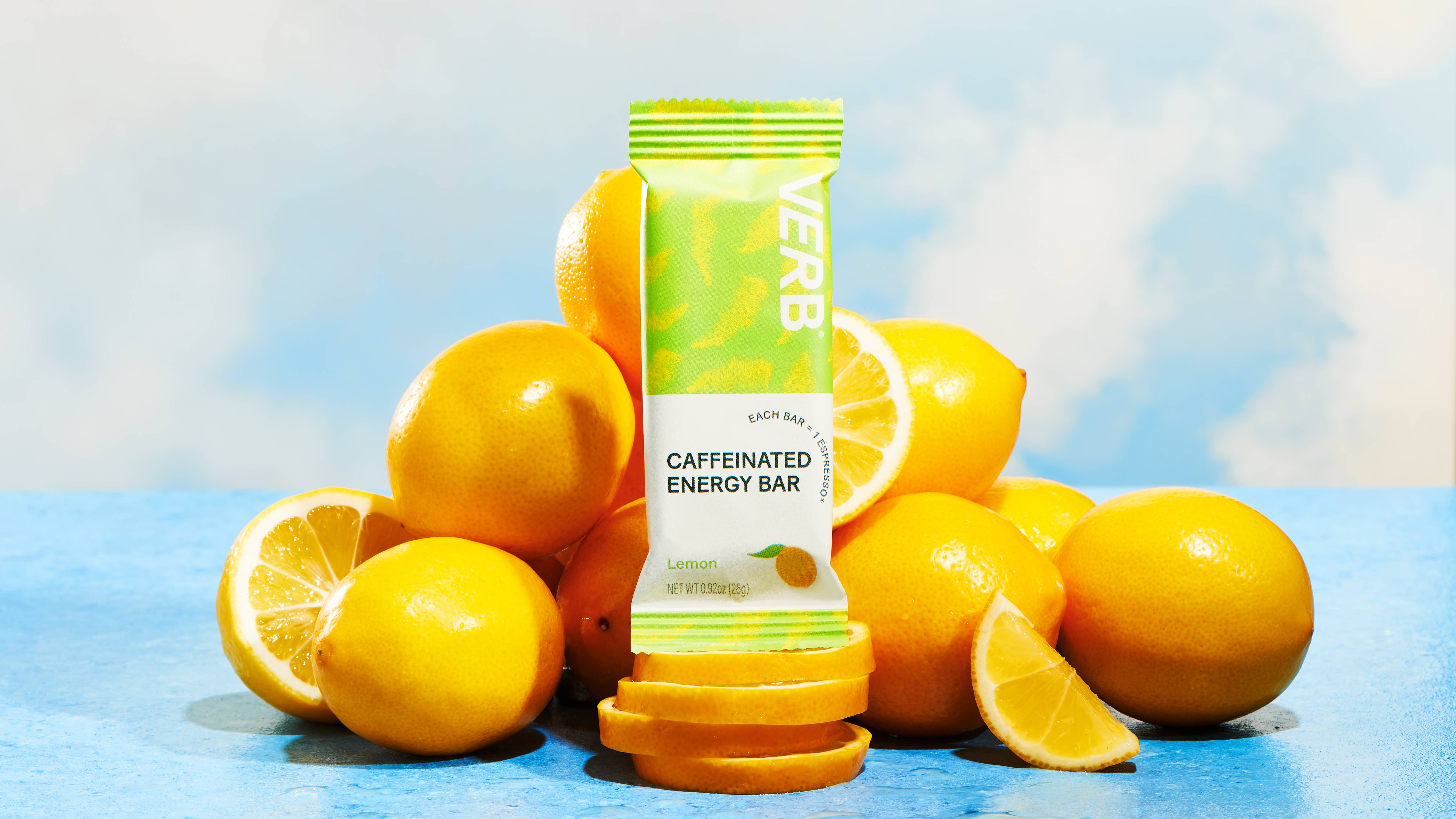 Verb Energy - Wholesale Snack Bar - Caffeinated Snack Bar, Lemon1
