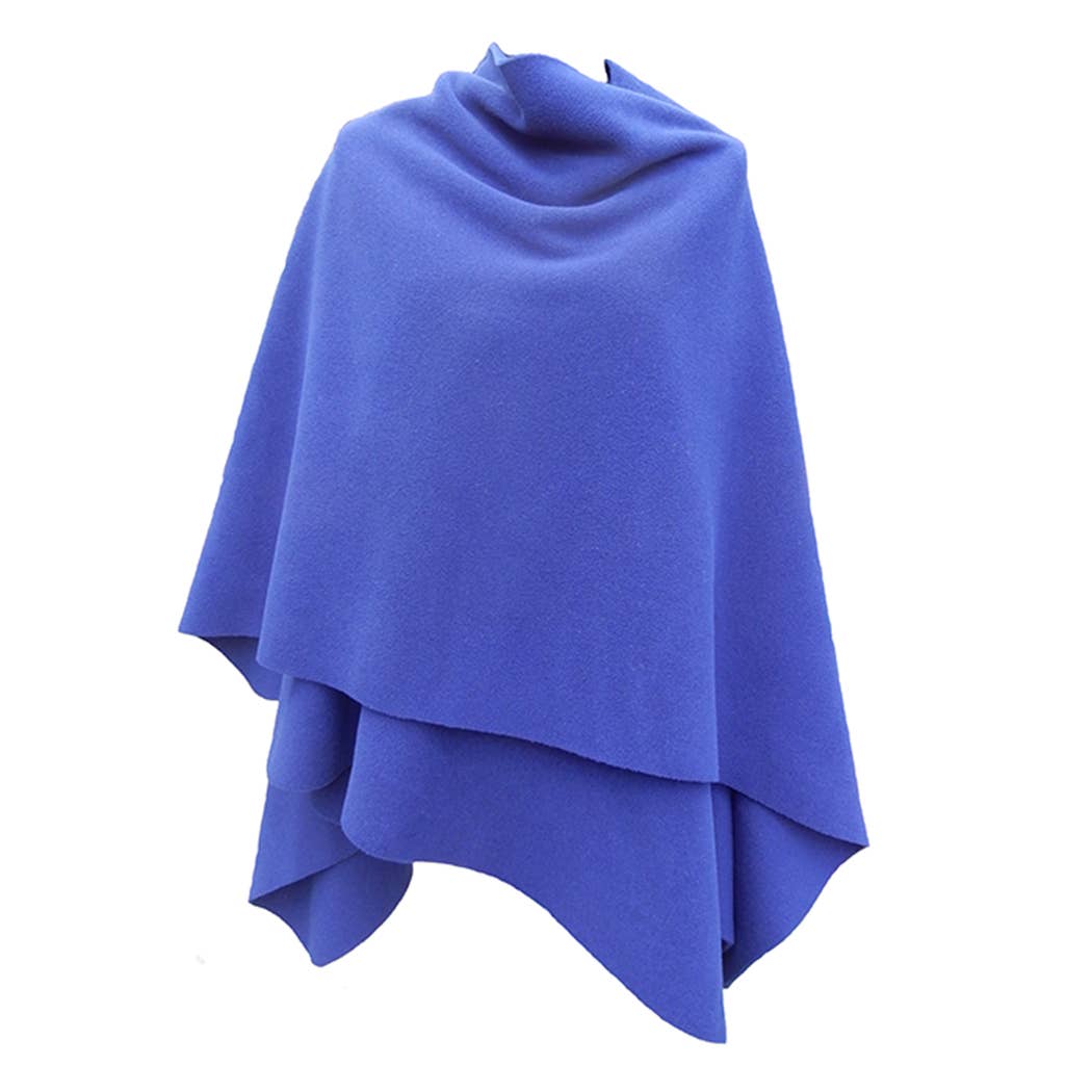 Swanque - Wholesale Poncho - Women's - Basic Non Fringed Cloque2