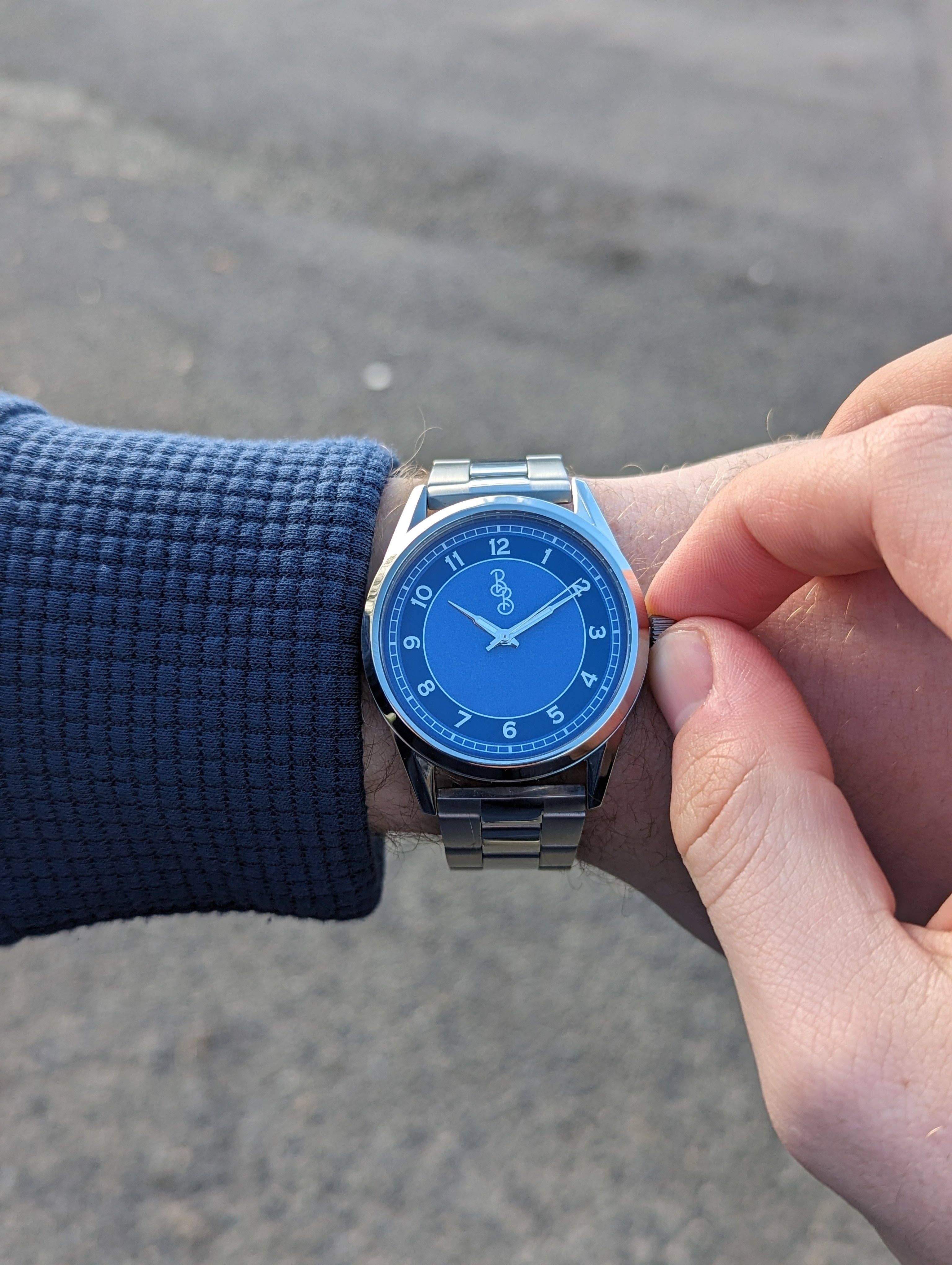 The Beyond Boring Watch Company – Relógio de pulso - Homem por atacado – Relógio Clássico Azul3