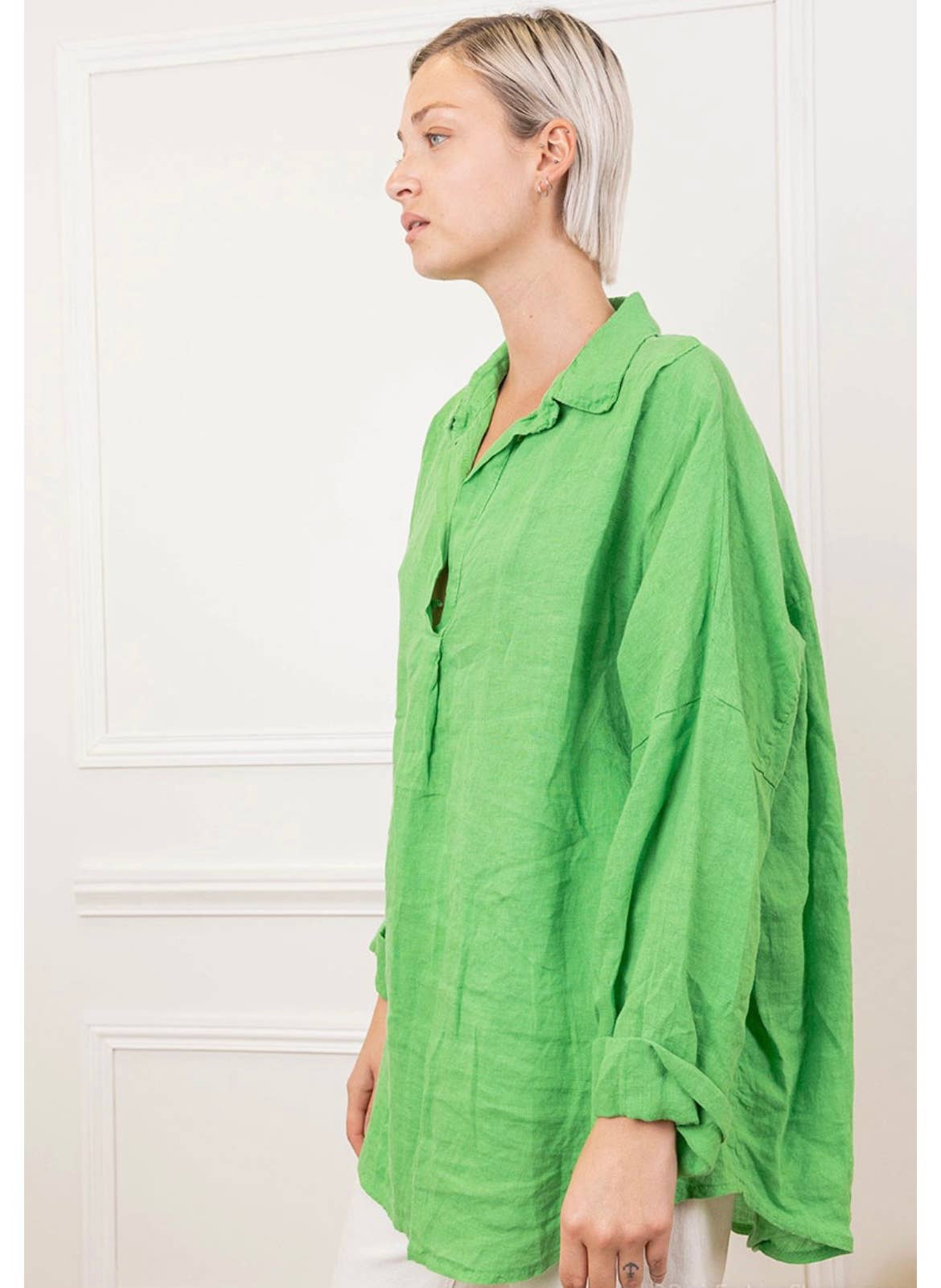 LINEN & COTTON HOUSE – Túnica - Mulher por atacado – CAMISA DE LINHO PARA MULHER 97188ROUPA PRIMAVERA VERÃO13