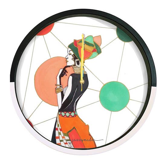 Ponder Wall Clock for wholesale by Jazzymade