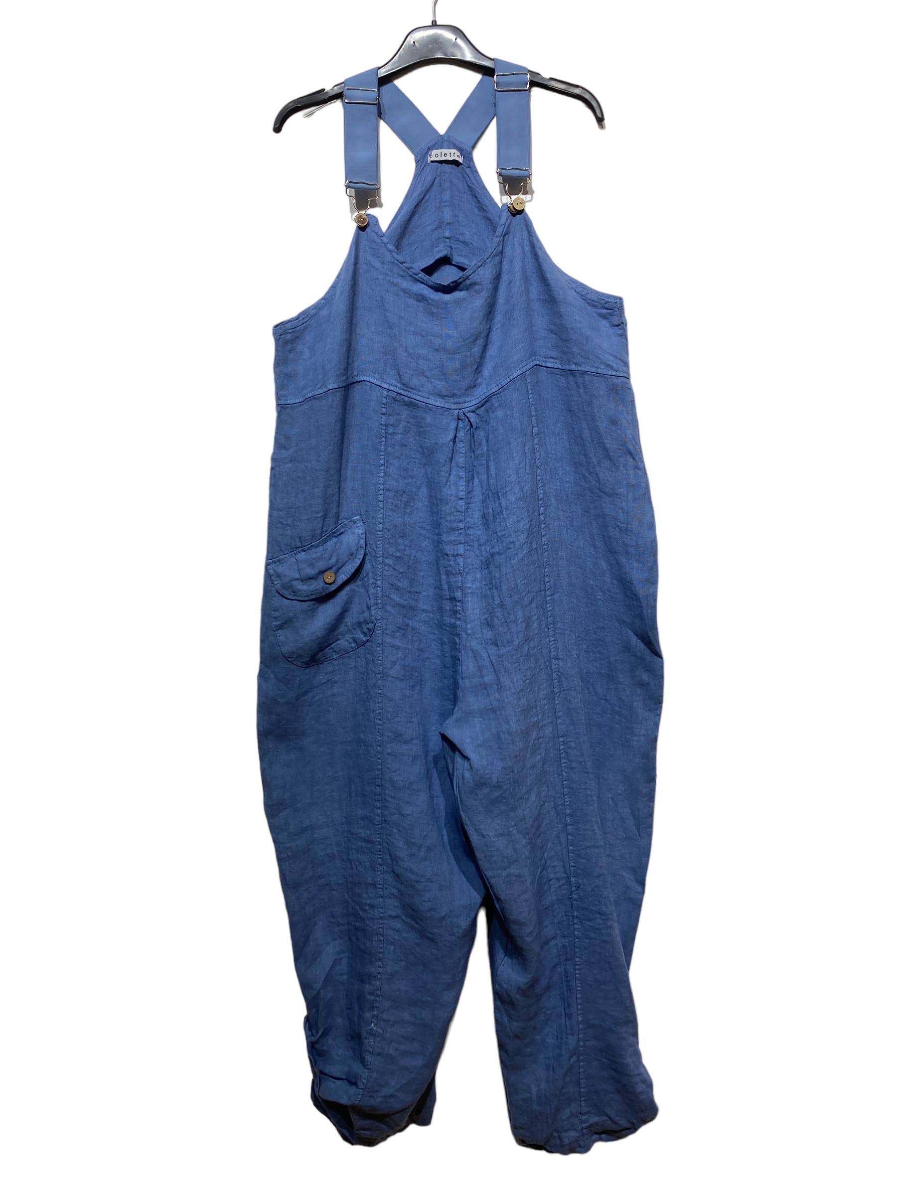 LINEN & COTTON HOUSE - Wholesale Overalls – Women's - 05400 OVERALLS IN LINEN5