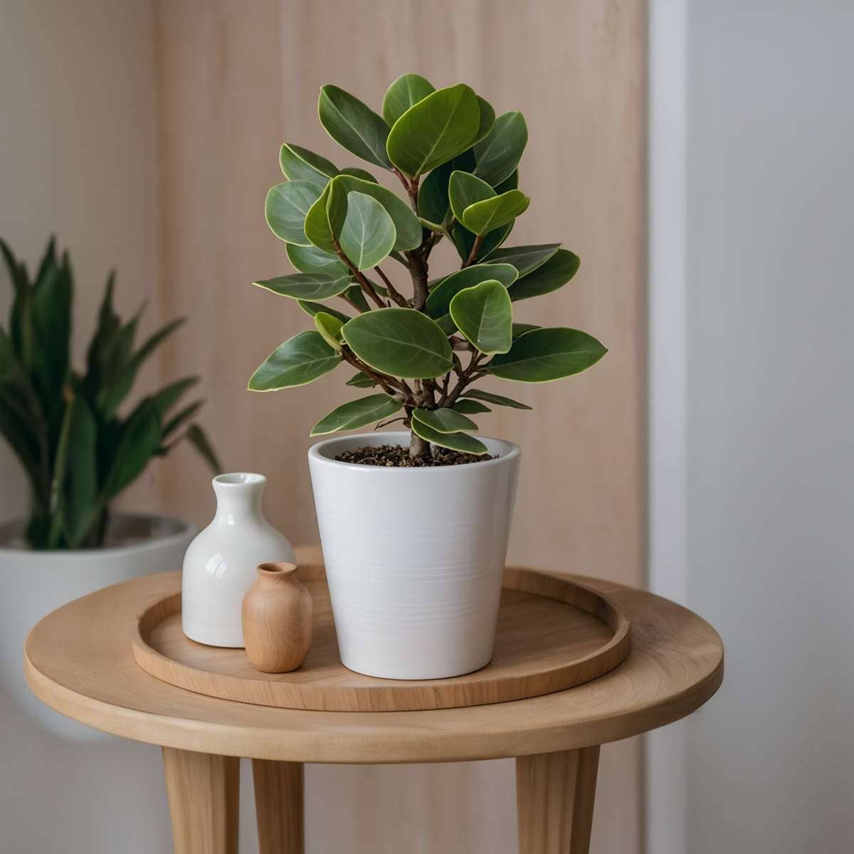 Oasis of Life - Wholesale Live plant - Clusia Balsam Apple – Clusia rosea 'Princess' – Height 50–60cm – Ø17cm – Air-purifying houseplant with large glossy leaves – Tropical green plant for living room & office5