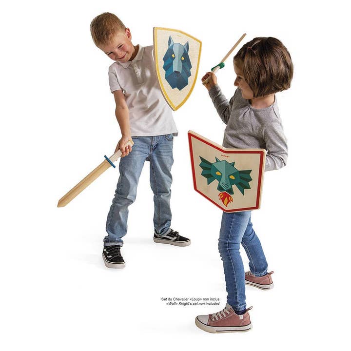 Juratoys – wholesale Wood toy – Child – Knights Set - Dragon7