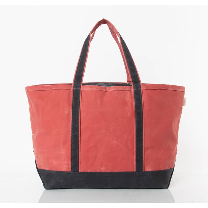 CB STATION - Vente Tote bag – femme - Grand sac fourre-tout classique ciré2