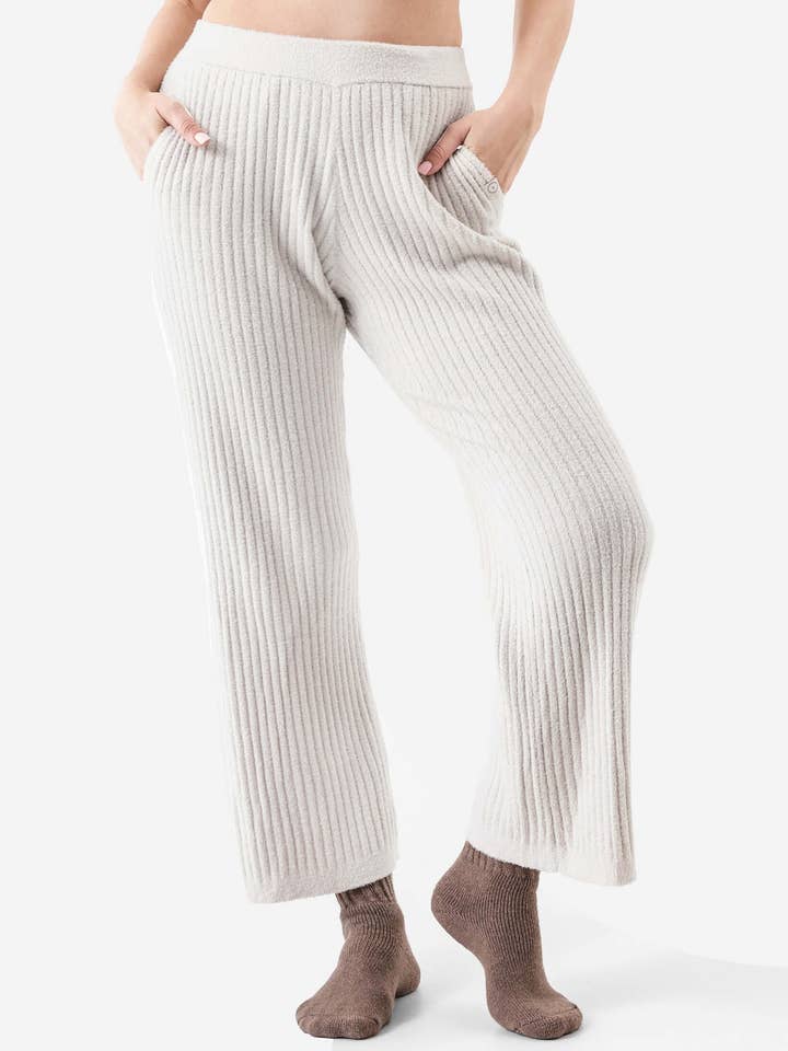 Sunday Citizen - Wholesale Pants - Women's - Cloud Cool Ribbed Relaxed Pants