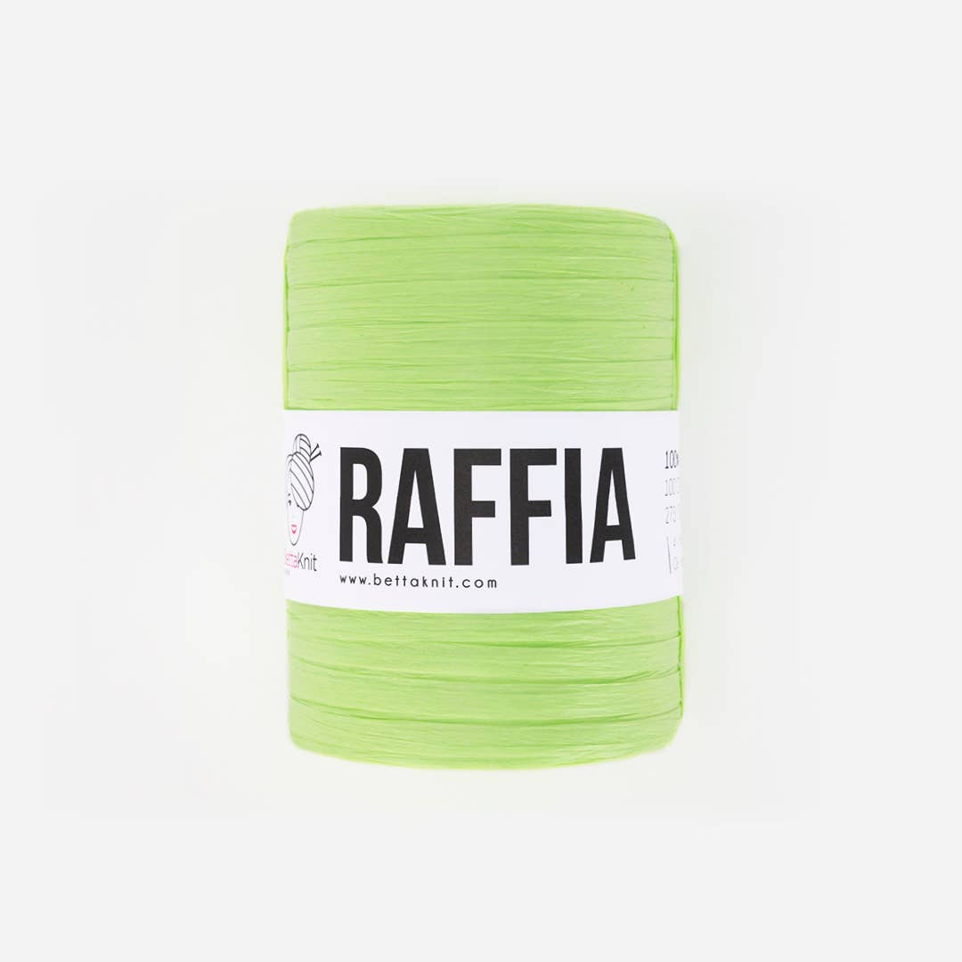 BettaKnit - Wholesale Garen - Raffia, 100% natuurlijke papieren garen11