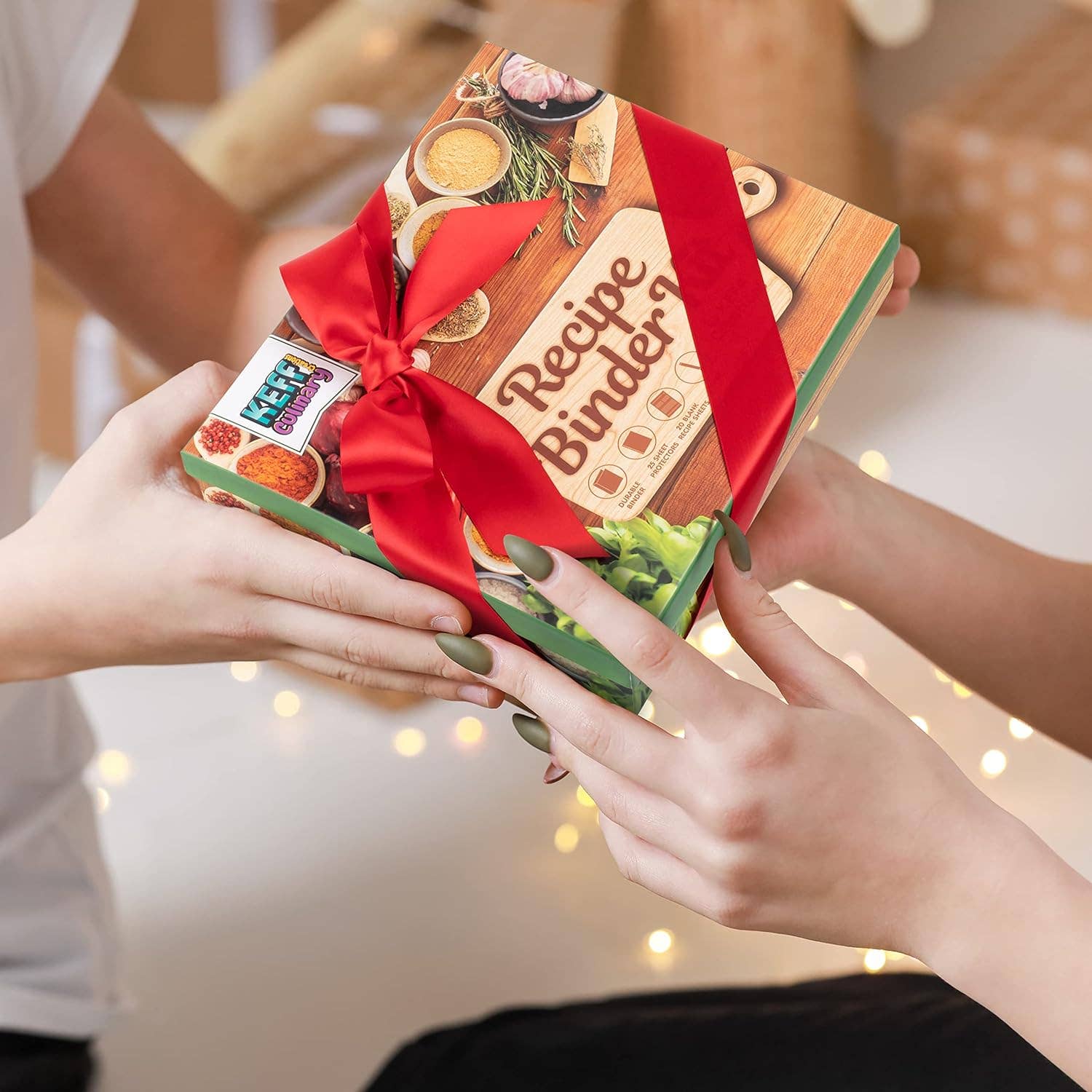 Keff Creations - Wholesale Receptenkaart - Recipe Binder Kit - Schrijf in je eigen recepten6