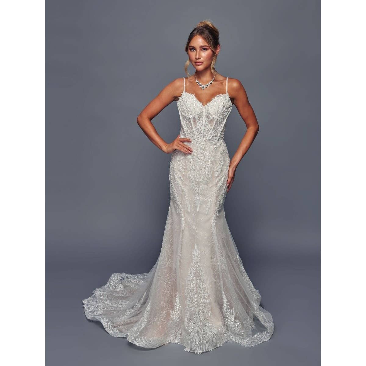 FashionShowcase - Wholesale Dress - Women's - WEDDING-SPAGHETTI STRAPS0