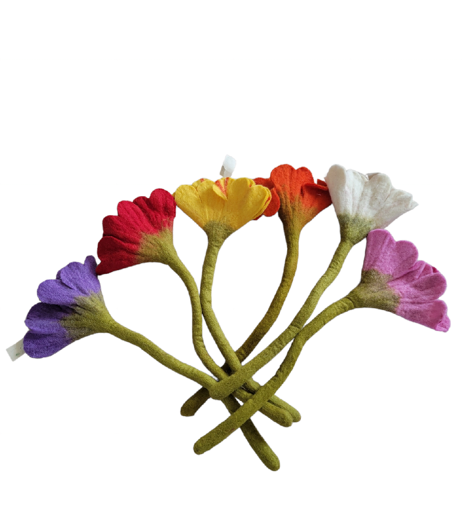 Evergreen Guardian Imports - Wholesale Artificial Flowers - H169 Wool Felt Standing Big Flowers3