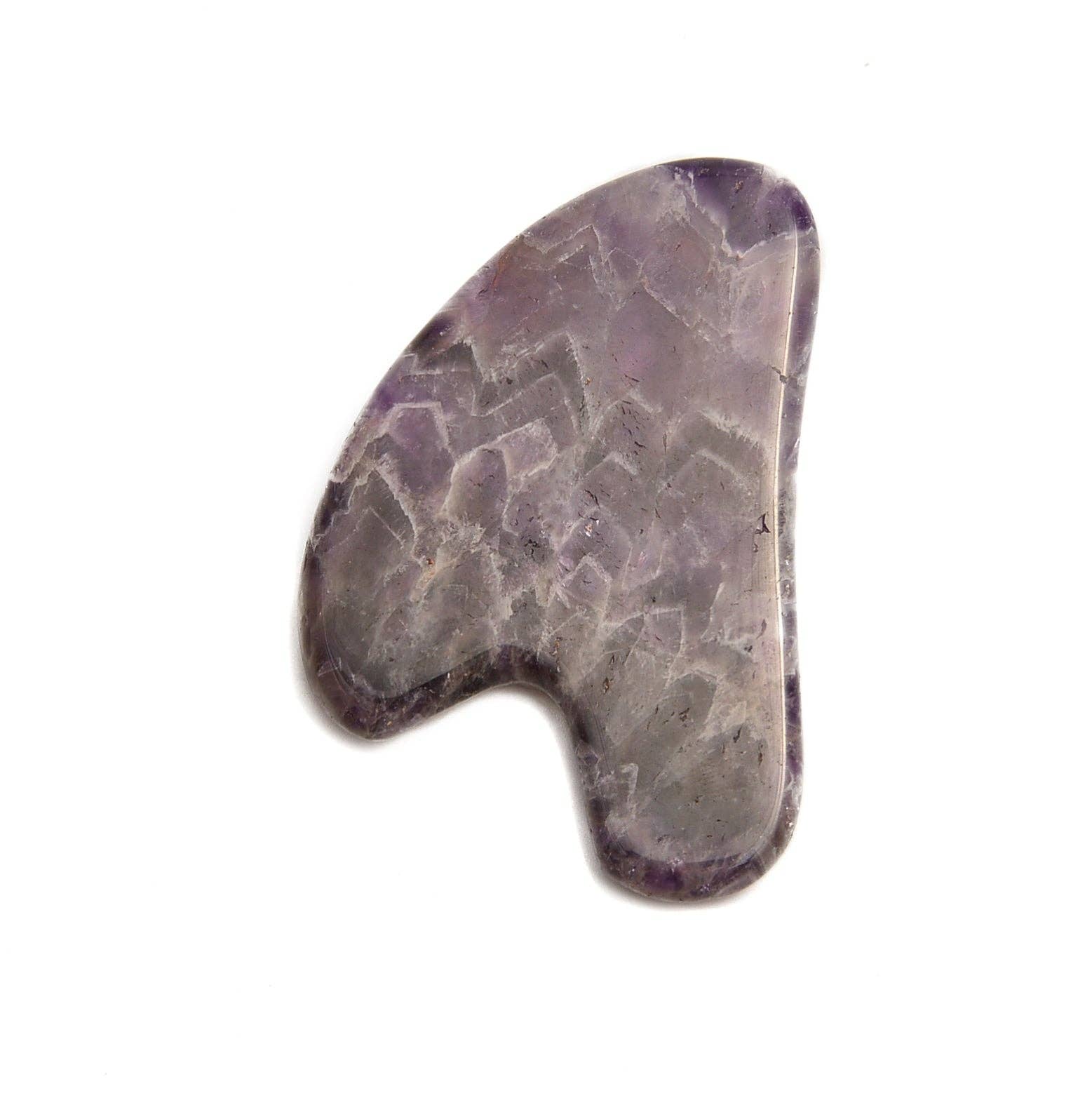 CRCBEADS - Wholesale Gua Sha Tool - Amethyst / Green Jade / Green Aventurine Gua Sha Massage Stone Tool Size60x80mm5