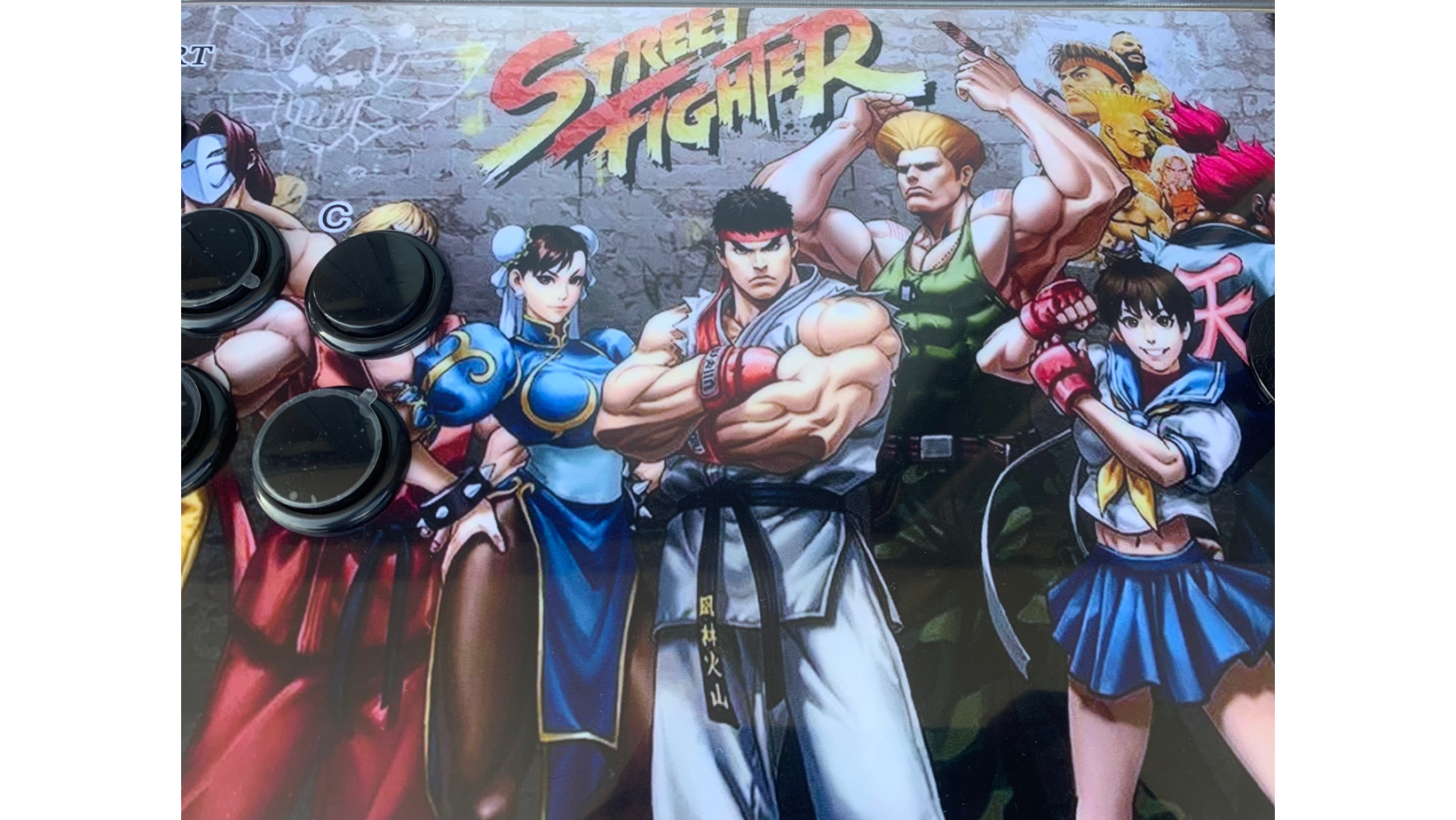 Nice Stuff Sales – wholesale Small/handheld appliance – Backlit Pandora Box Console with 28,000 retro games and 3D games and sound system Special Edition Street Fighter5