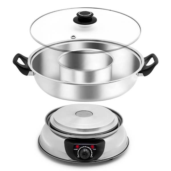 EMC - Wholesale Cooking Pot - JOYCOOK Electric Shabu Shabu Pot 5QT