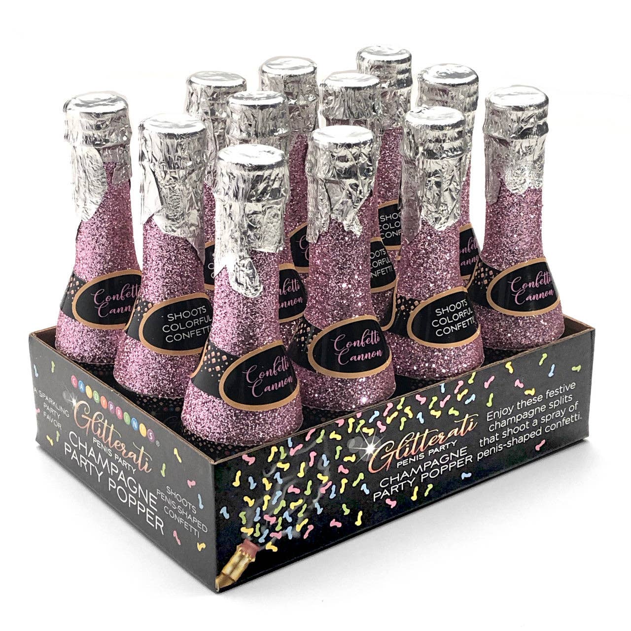 Little Genie Productions – wholesale Party Popper – Glitterati Penis Konfetti Party Poppers1