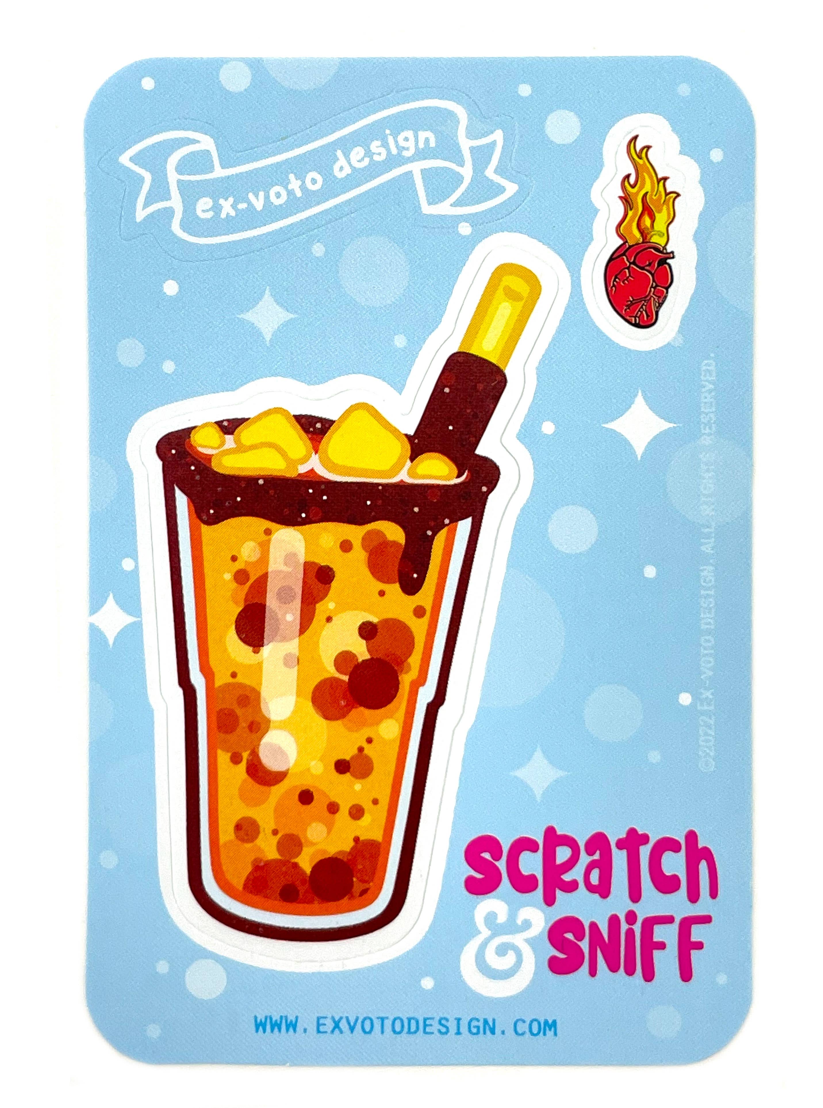 Ex-Voto Design – Adesivo por atacado – SCRATCH & SNIFF Sticker Pack Sweet Sticker (CONJUNT 1)4