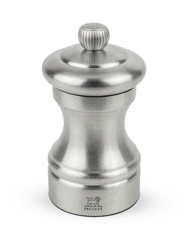 Bistro Chef Salt Mill, Stainless 10 cm - 4 in for wholesale by Peugeot