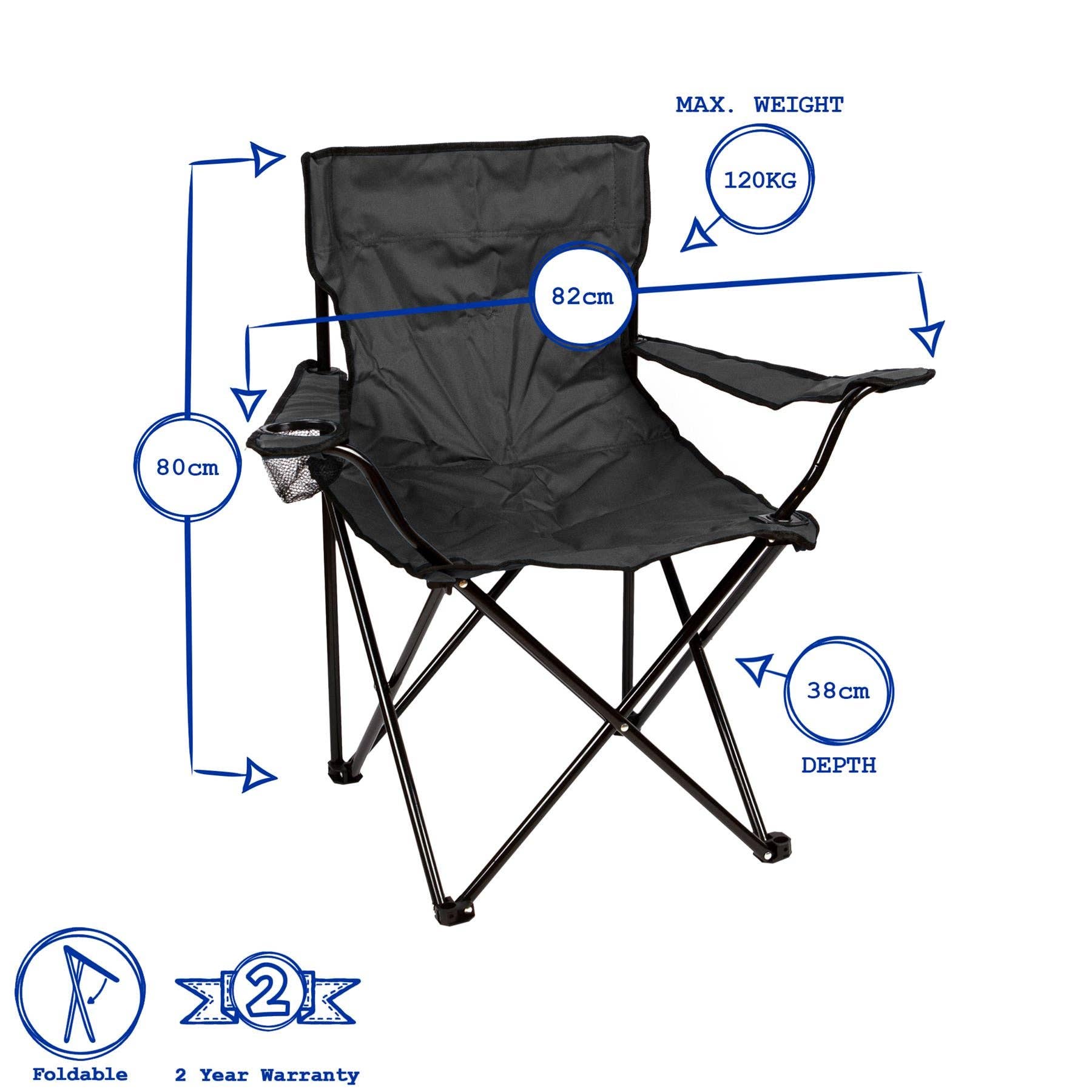 Rinkit Ltd – wholesale Folding chair – Folding Canvas Camping Armchair - By Redwood2