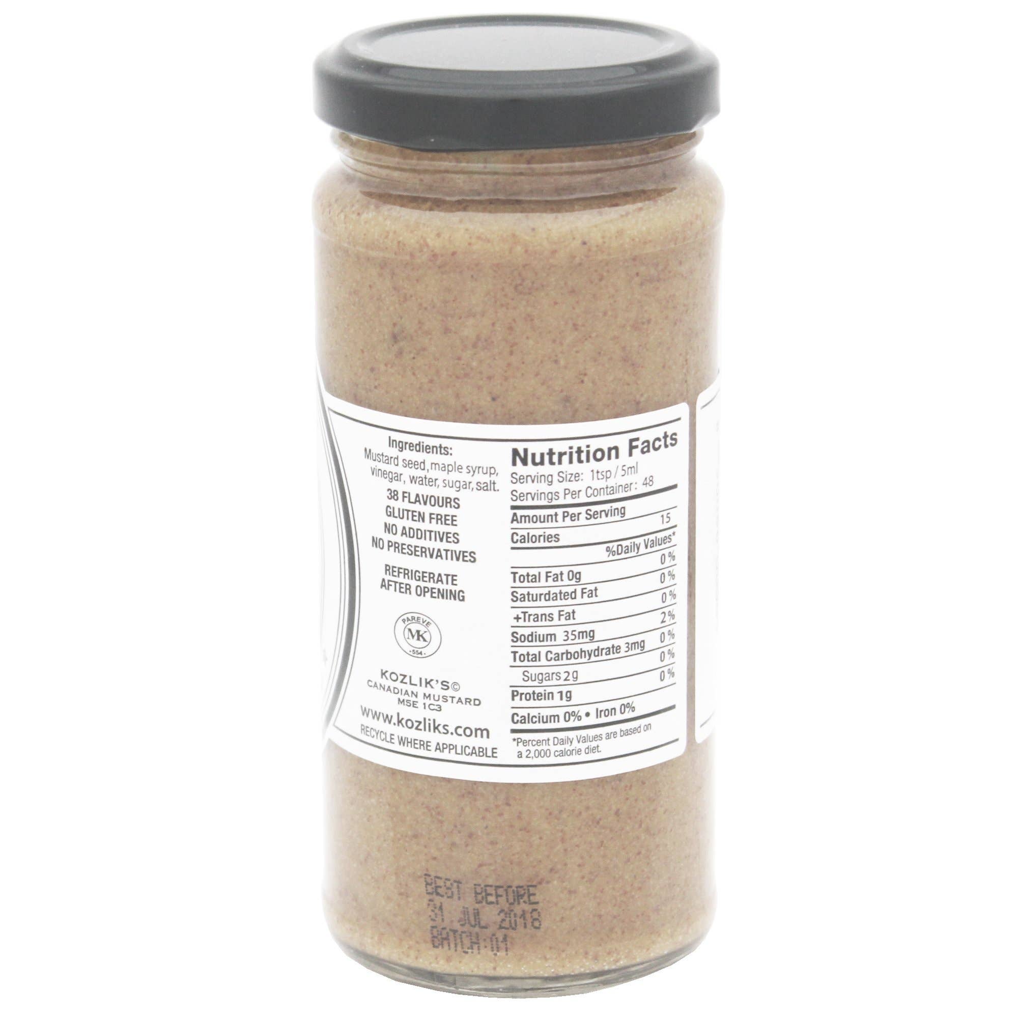 M5 Corporation - Wholesale Mustard - Amazing Maple Mustard - 8oz (227gm)1