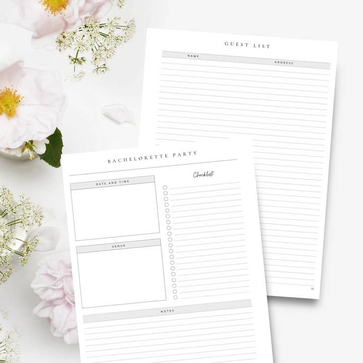 Design Sprinkles - Vendita all'ingrosso Planner - Wedding Planner - Silhouette Menta