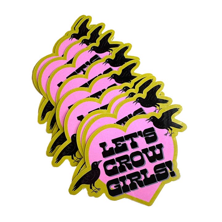 Krystan Saint Cat - Wholesale Sticker - Let's Crow Girls Vinyl Sticker1
