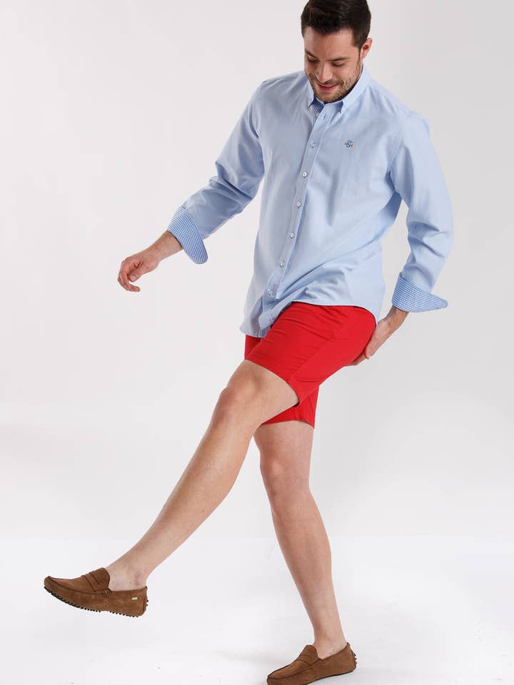 Light blue shirt for wholesale by Solera