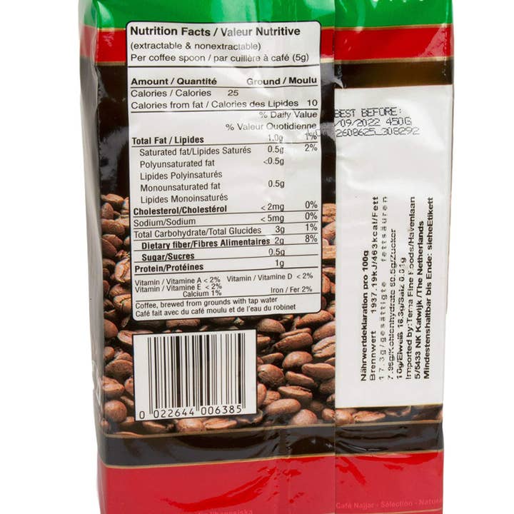 Tatari Cafe - Vendita all'ingrosso Caffè/espresso istantaneo - Najjar - Caffè moka arabo macinato con cardamomo in set da 2, confezione da 450 g2