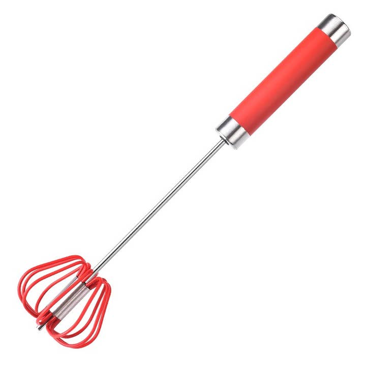 Stainless Steel Semi-Automatic Whisk Manual Egg Beater for wholesale by NARWEY INC