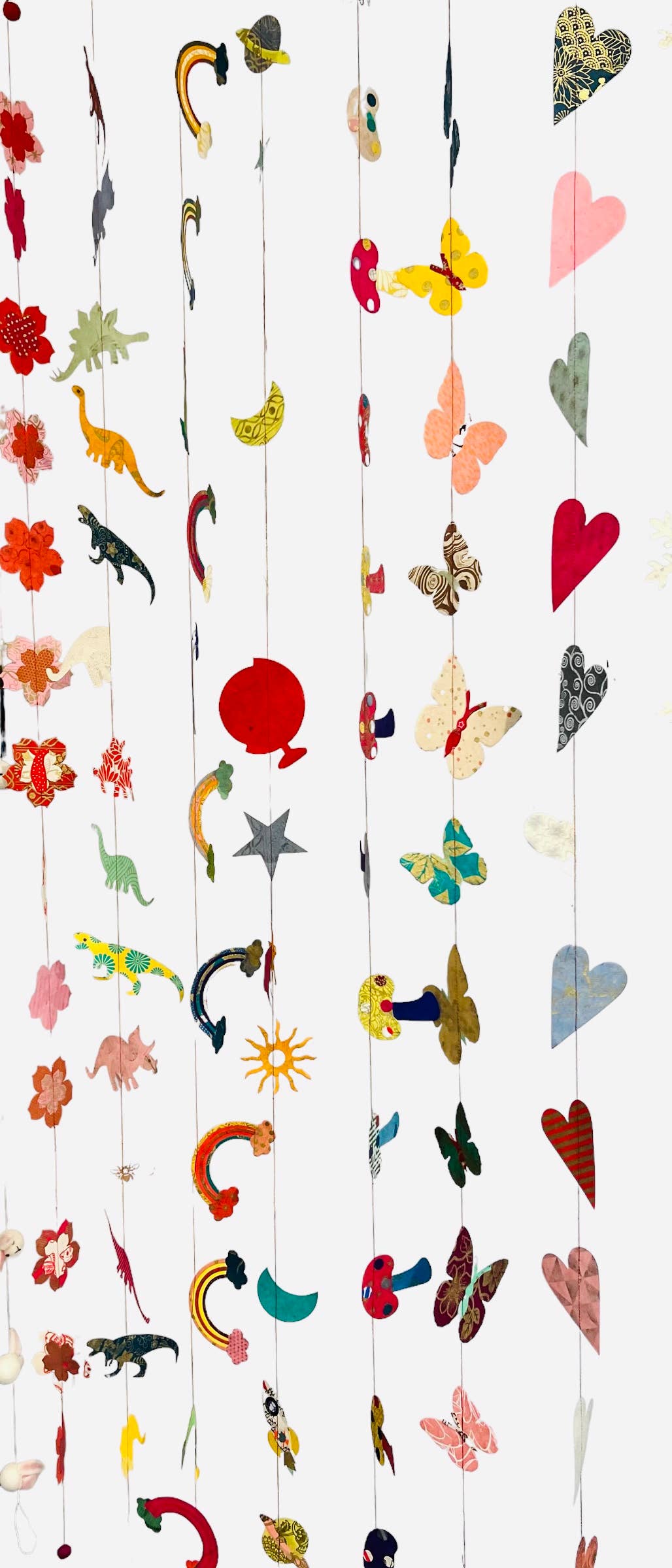 Giftsland - Wholesale Bunting/Garland - 5ft  Paper Garland, swallows1