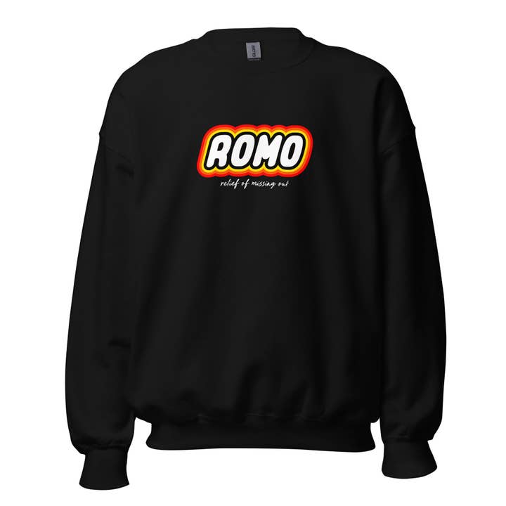ROMO: Relief of missing out - Sweatshirt for wholesale by The Philosopher's Shirt