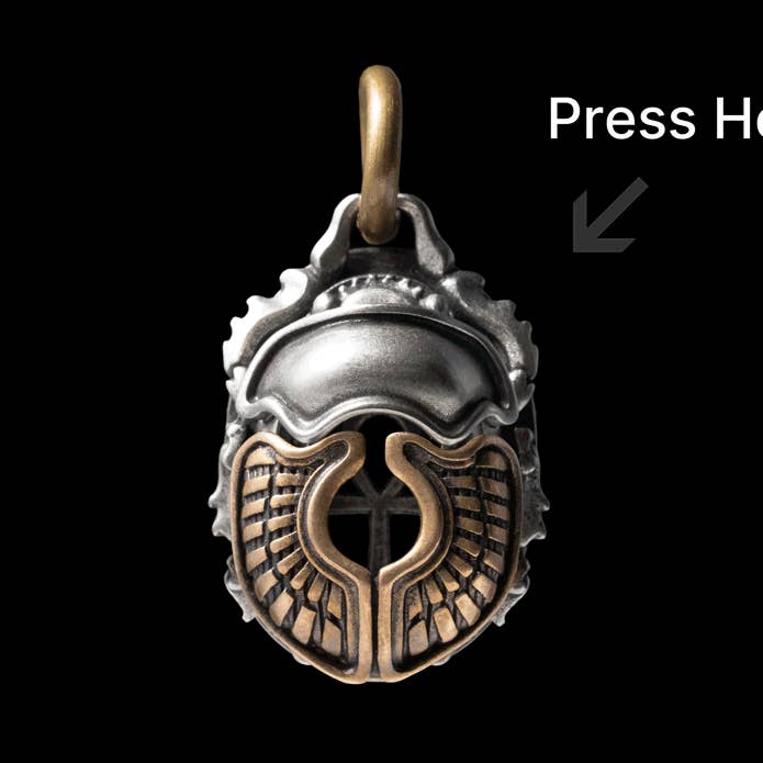 Skarabäus-Anhänger für den Großhandel von Coppertist.wu