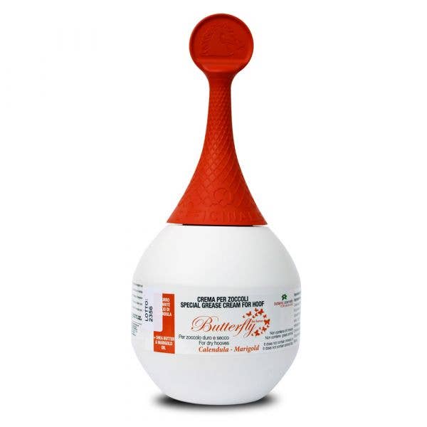BUTTERFLY CALENDULA FETT FÜR TROCKENE HUFEN PFERDE für den Großhandel von PET GREENS