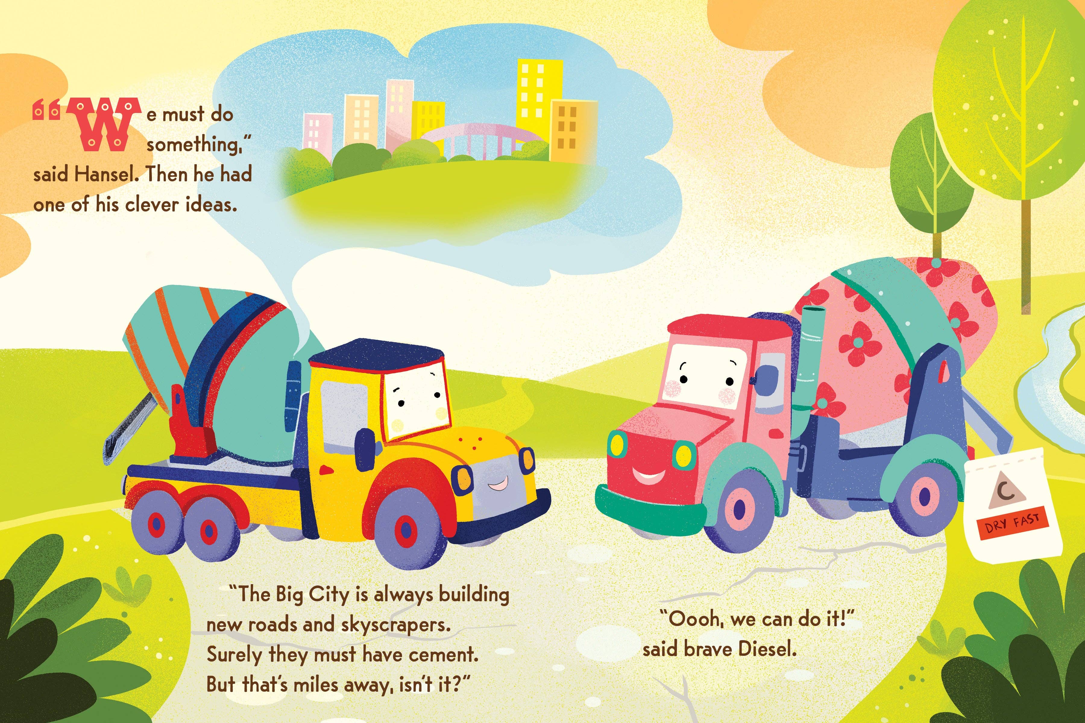 Bushel & Peck Books - Wholesale Preschool Book (3-5) - Truck Tales: Hansel and Diesel and the Witch's Factory4