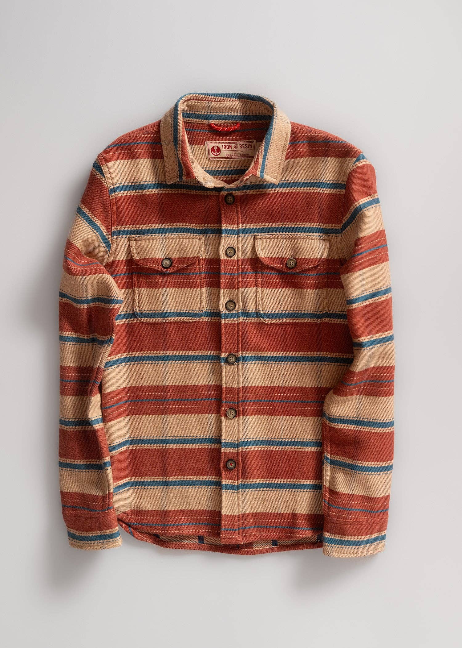 Iron & Resin - Wholesale Button Down Shirt - Men's - Lotus Shirt0