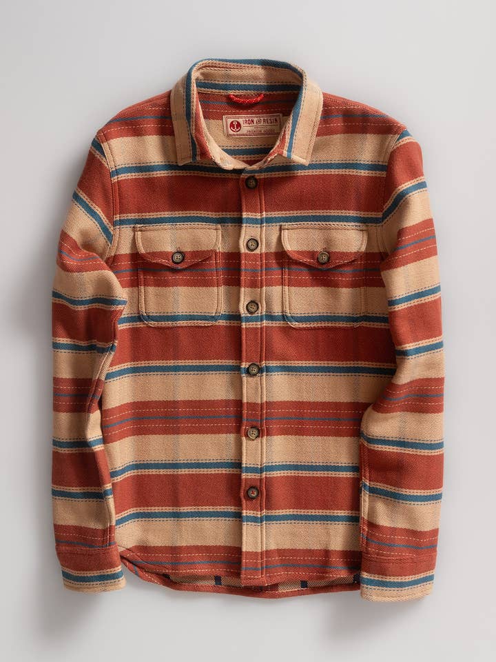 Iron & Resin - Wholesale Button Down Shirt - Men's - Lotus Shirt0