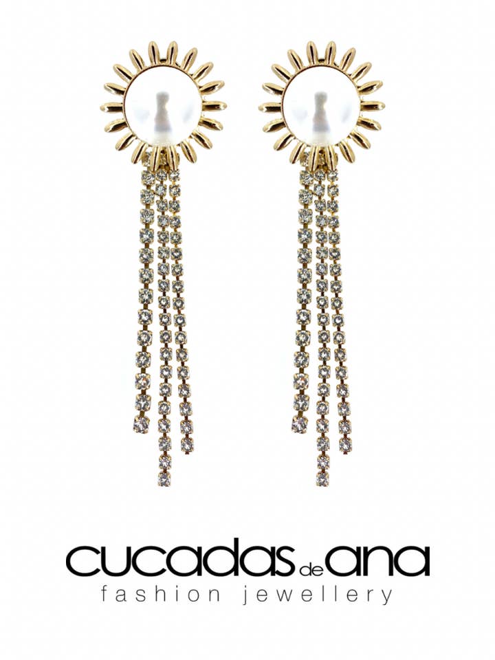Ewige Ohrringe für den Großhandel von Cucadas de Ana