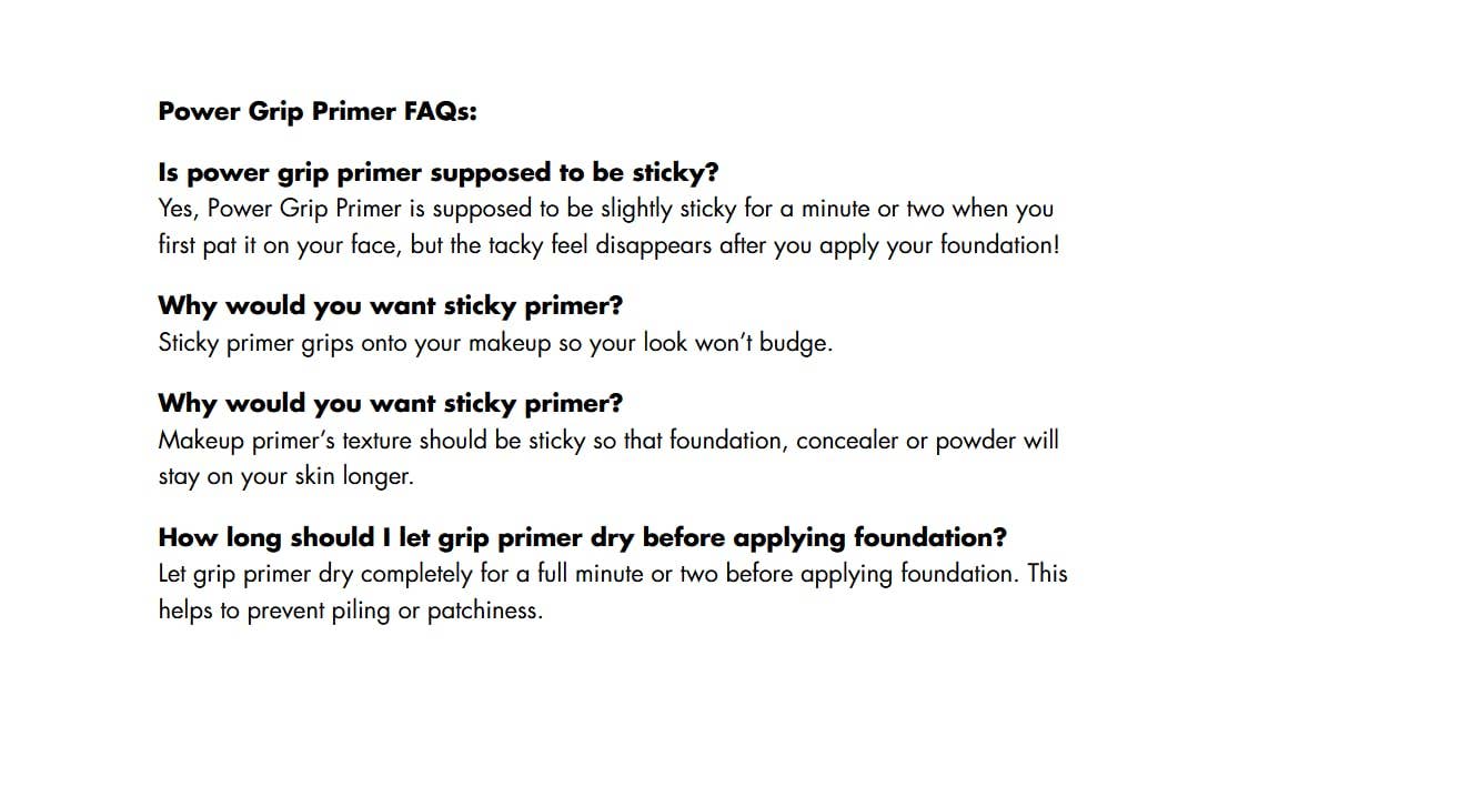 MEHIAZ - Wholesale Face Makeup Primer - e.l.f. Power Grip Hydrating Face Primer – 0.81 fl oz5