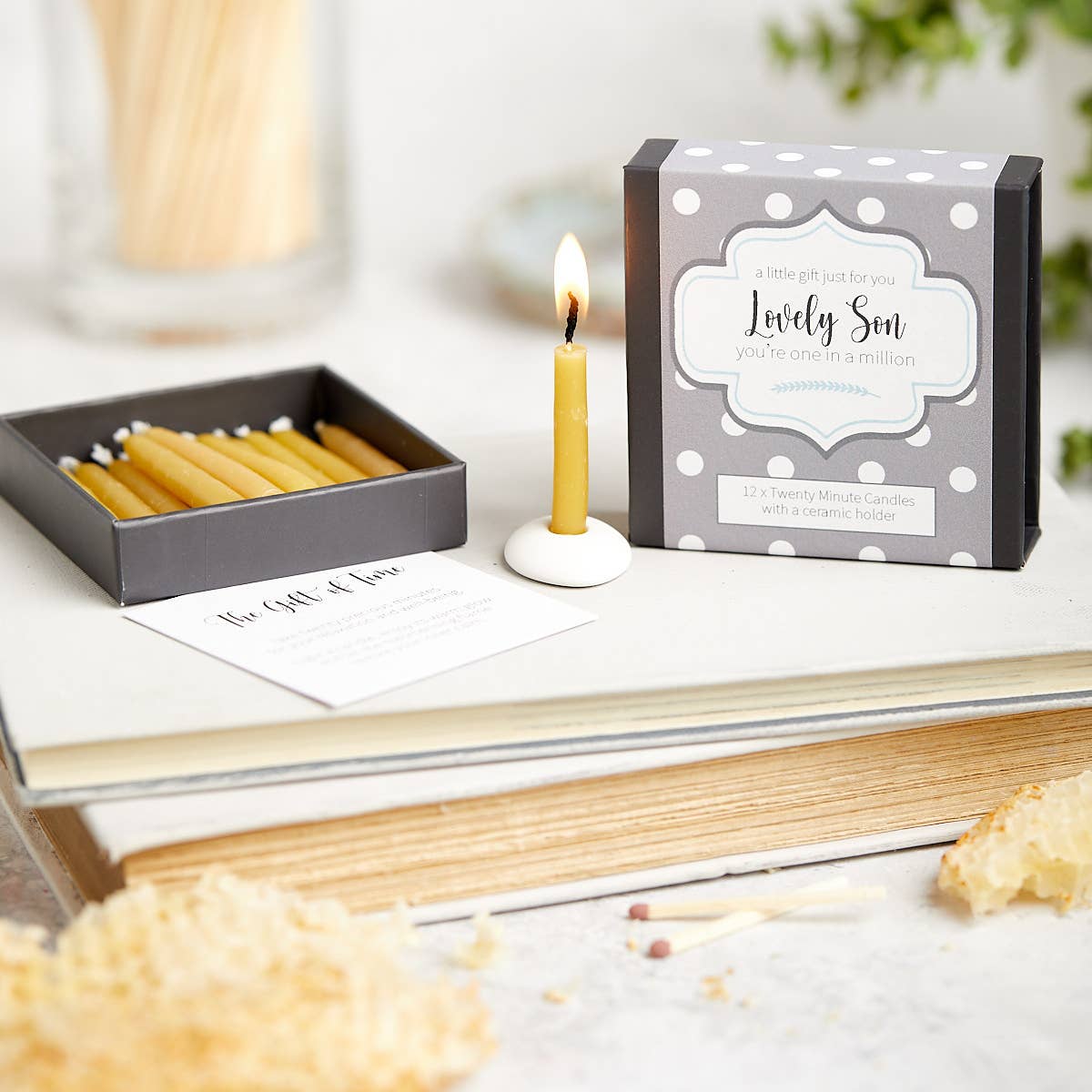 Cotton & Grey - Wholesale Tapered Candle/Candlestick - Lovely... Bundle (Mixed)55