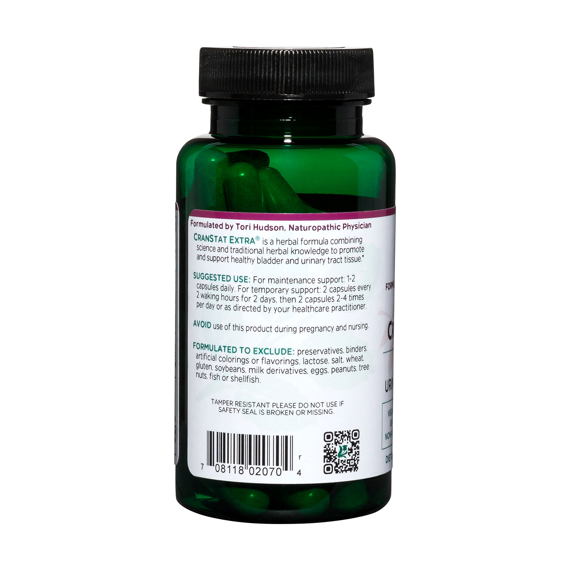 Vitanica - Wholesale Oral Supplement/Vitamin - CranStat Extra™ / 60 caps btl1