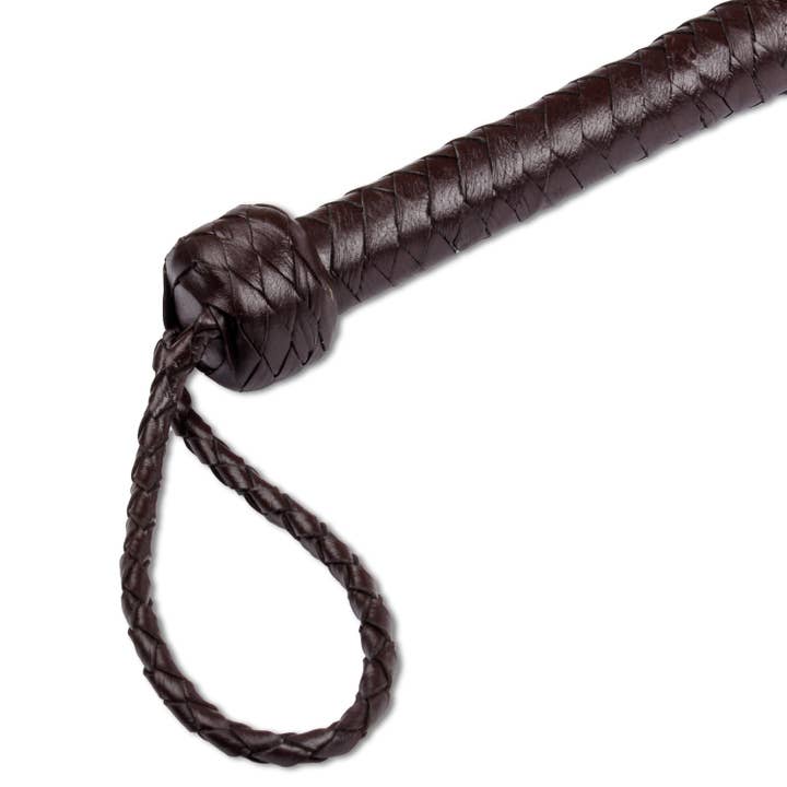 Hadzam - Wholesale Horseback Riding Gear - HADZAM Brown Indiana Jones Leather Bull Whip Cracking Sound4