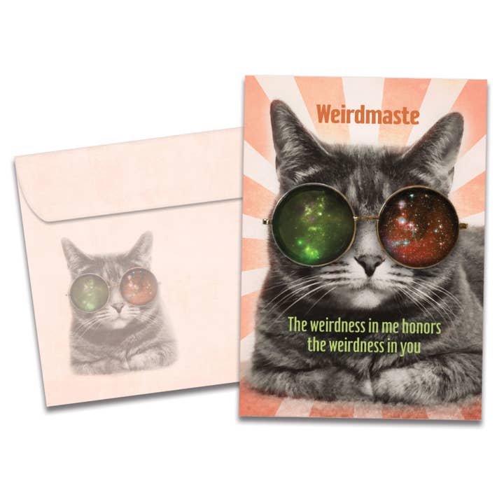 Weirdmaste Friendship Card 6 Pack for wholesale by Tree-Free Greetings