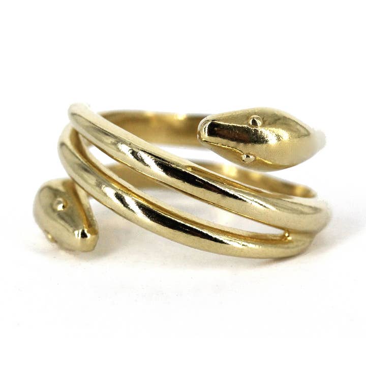 Heads / Tails Snake Ring for wholesale by Julie Nolan