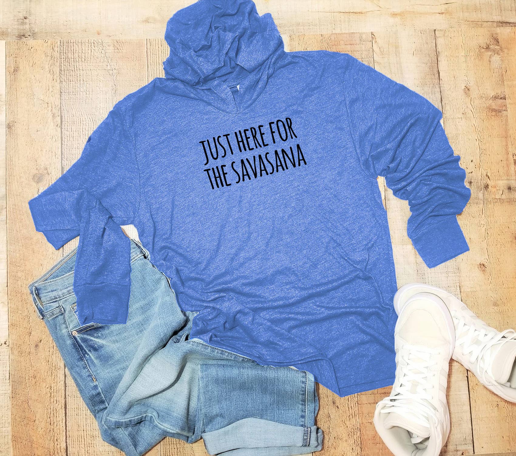 Moonlight Makers - Vente Sweat à capuche – unisexe - Sweat-shirts à capuche unisexes "Here For The Savasana" - Yoga, Yogi2